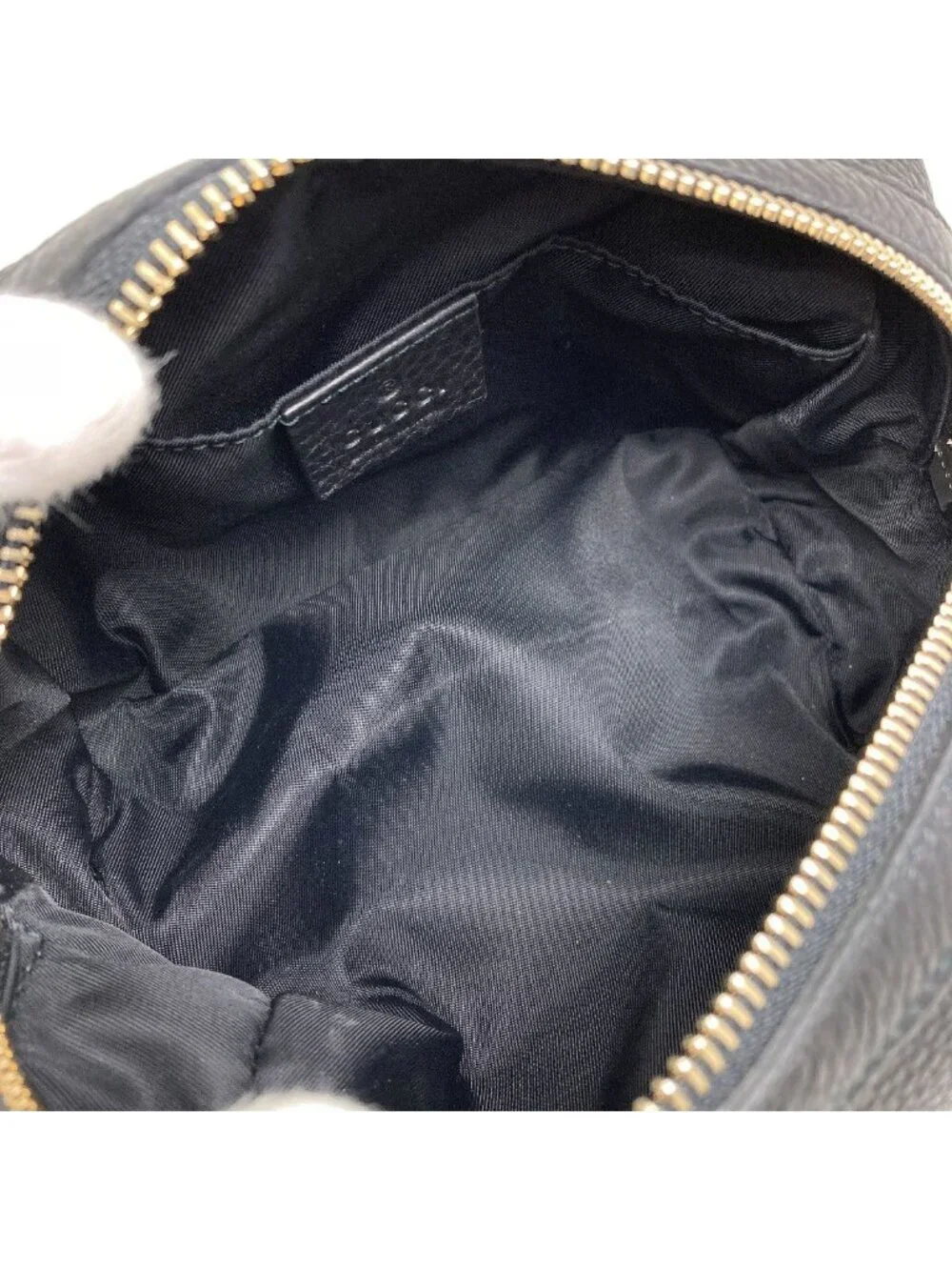 Gucci Soho Makeup Pouch Leather